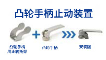 想要防止凸轮手柄的旋转【作业性·维护】