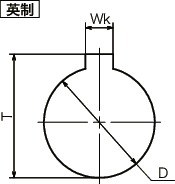 MJC-K-ERD挠性联轴器 - 梅花型 - 定位螺丝固定型＋键槽型