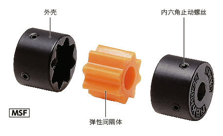 MSF挠性联轴器 - 锯齿型