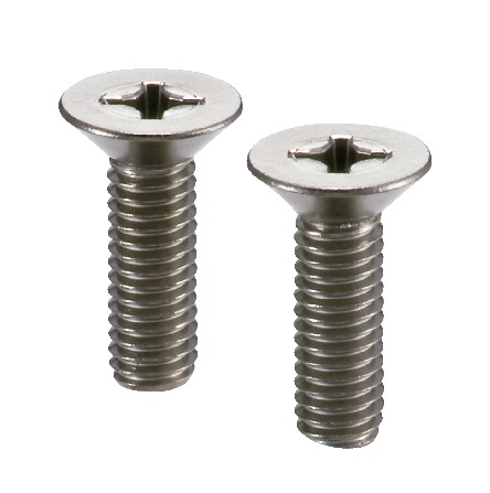 svft钛合金十字槽埋头小螺丝(通孔型)